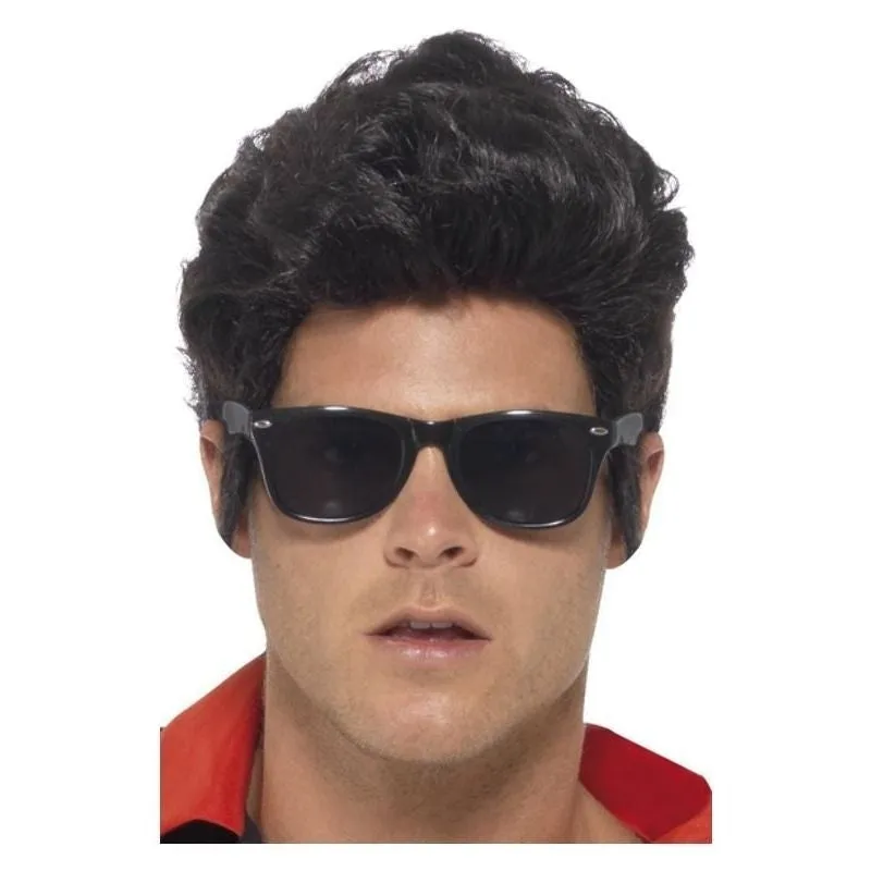 50s Style Specs Adult Black