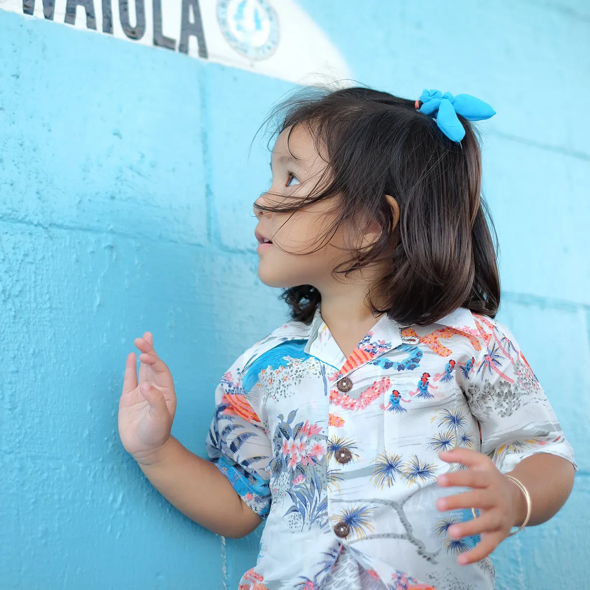 Aloha Hawaii (Boy's Shirt) - White
