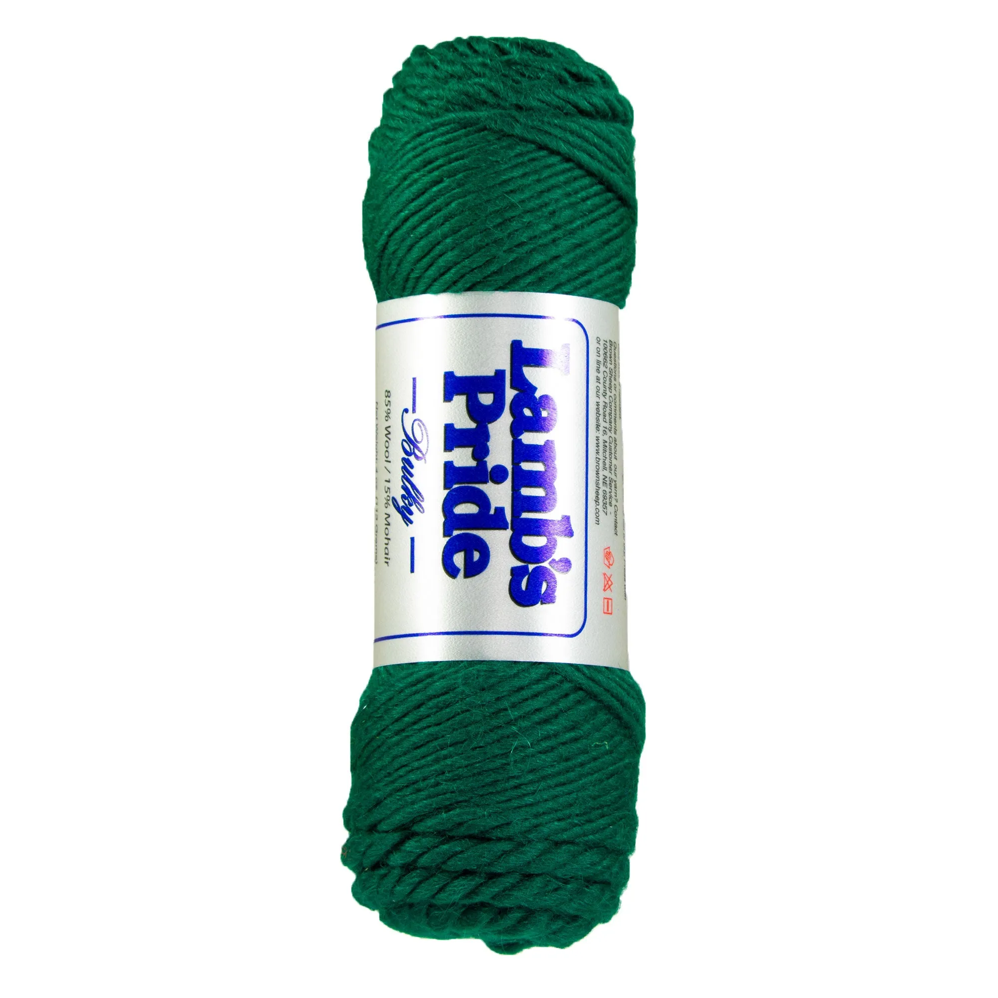 Brown Sheep Lamb's Pride Bulky Yarn - M165 - Christmas Green