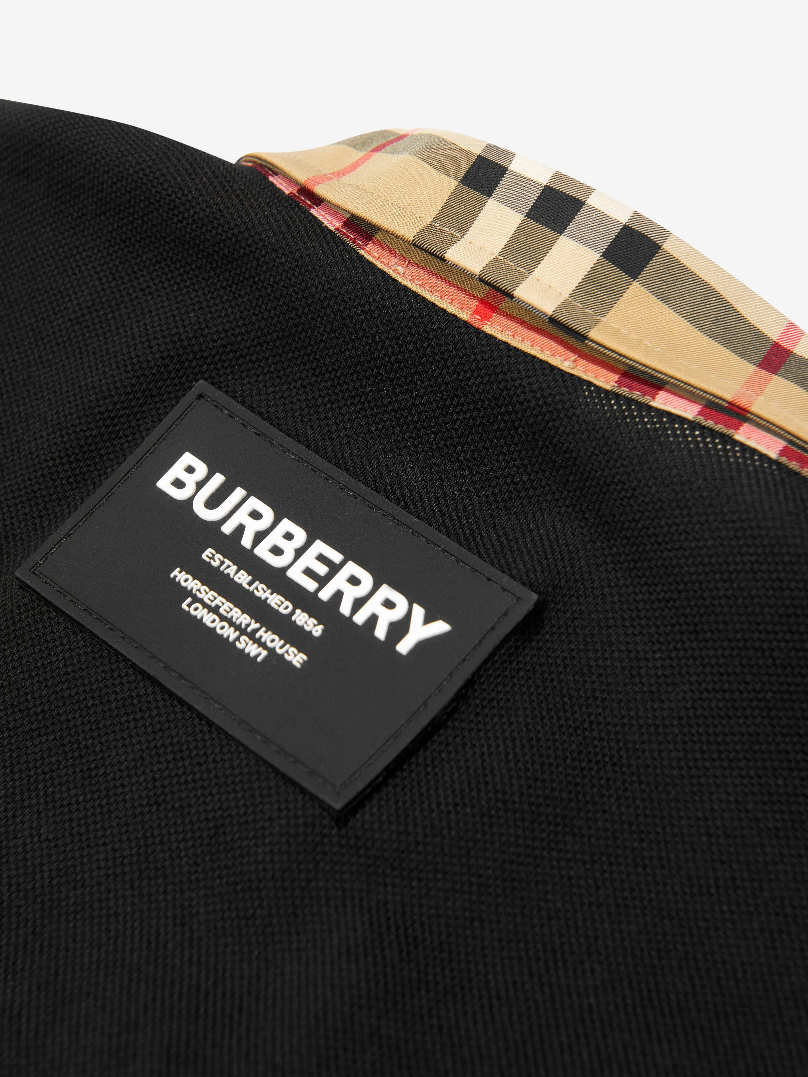 Burberry Girls Sigrid Polo Dress In Black