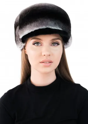 Chinchilla Fur Trapper Hat