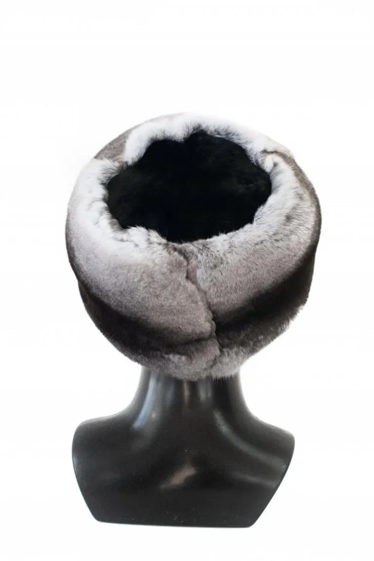 Chinchilla Fur Trapper Hat