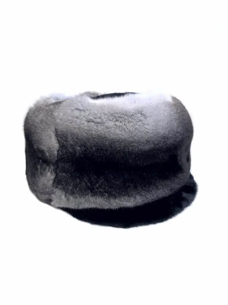 Chinchilla Fur Trapper Hat