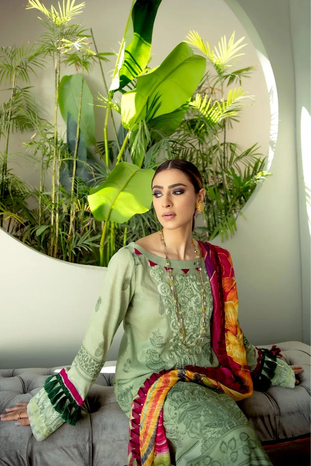 Faixa Faixal X Ittehad · Naazaan Lawn Collection – FF-NZ-11A