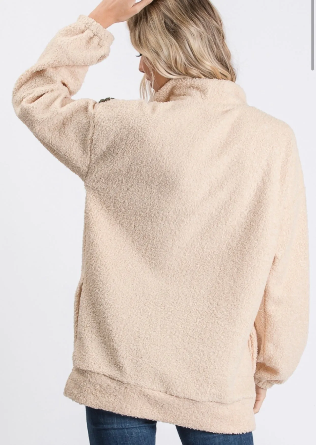 Faux Fur Zip up