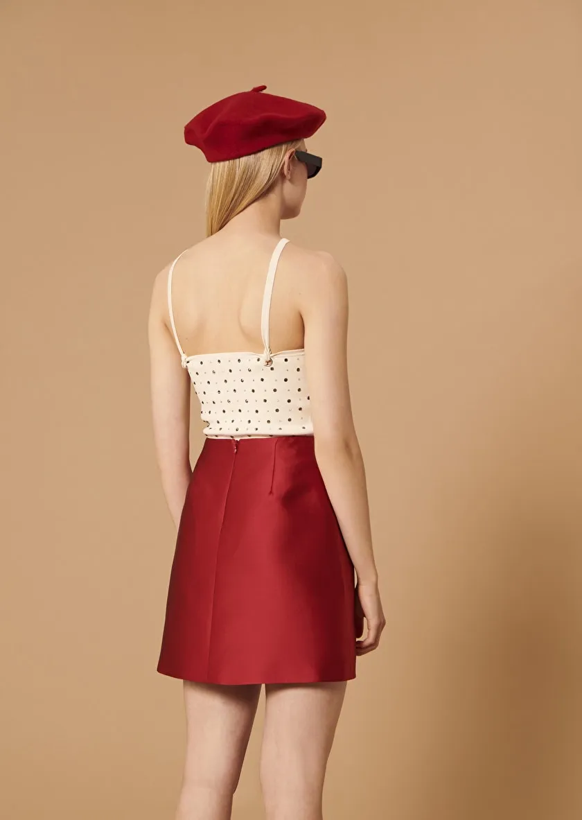 Jaba Short Skirt Bow