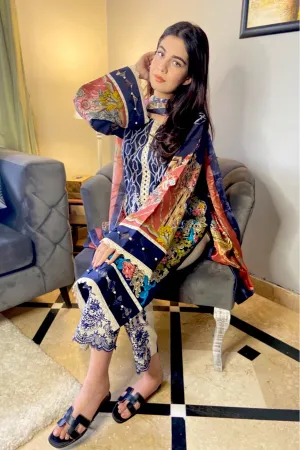 Jade Grandeur Luxury Lawn Collection – GL-19813