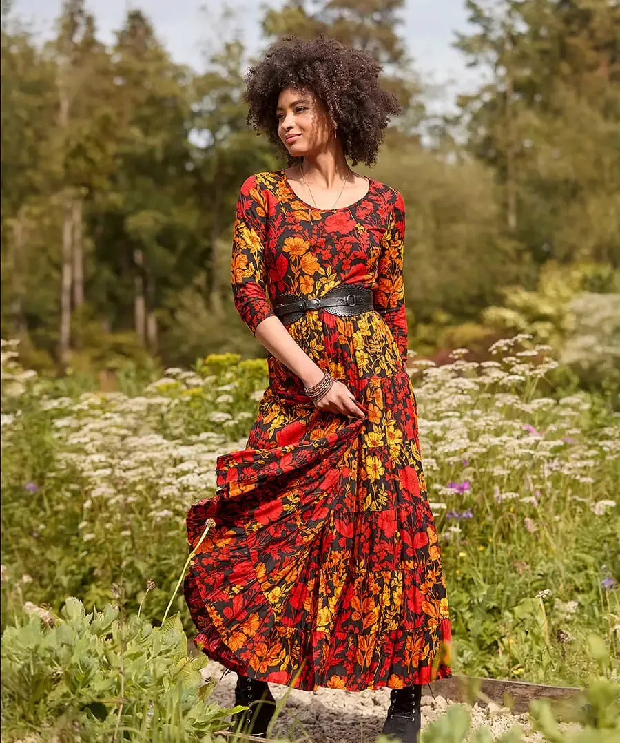 Joe Browns 14 Black Rebecca Crinkle Dress