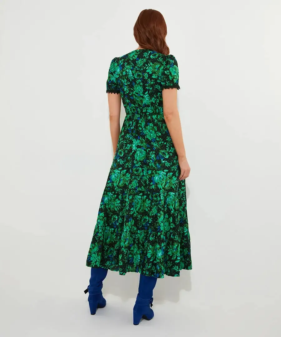 Joe Browns 14 Green Daisy Dreams Dress