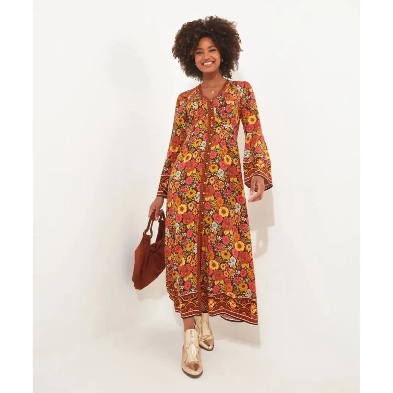 Joe Browns 16 Multi-Coloured Hazy Days Dress