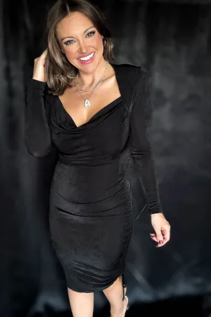 Little Black Allusion Dress