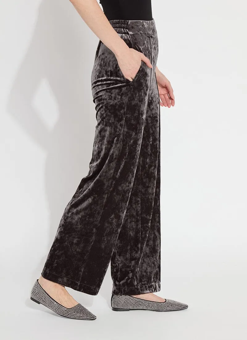 Lysse 10-3259-M8 Shay Crushed Velvet Suit Pant (30" Inseam)