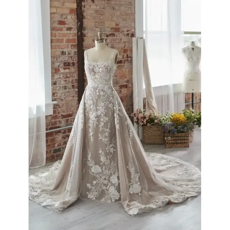 Maggie Sottero Albany Detachable Over Skirt
