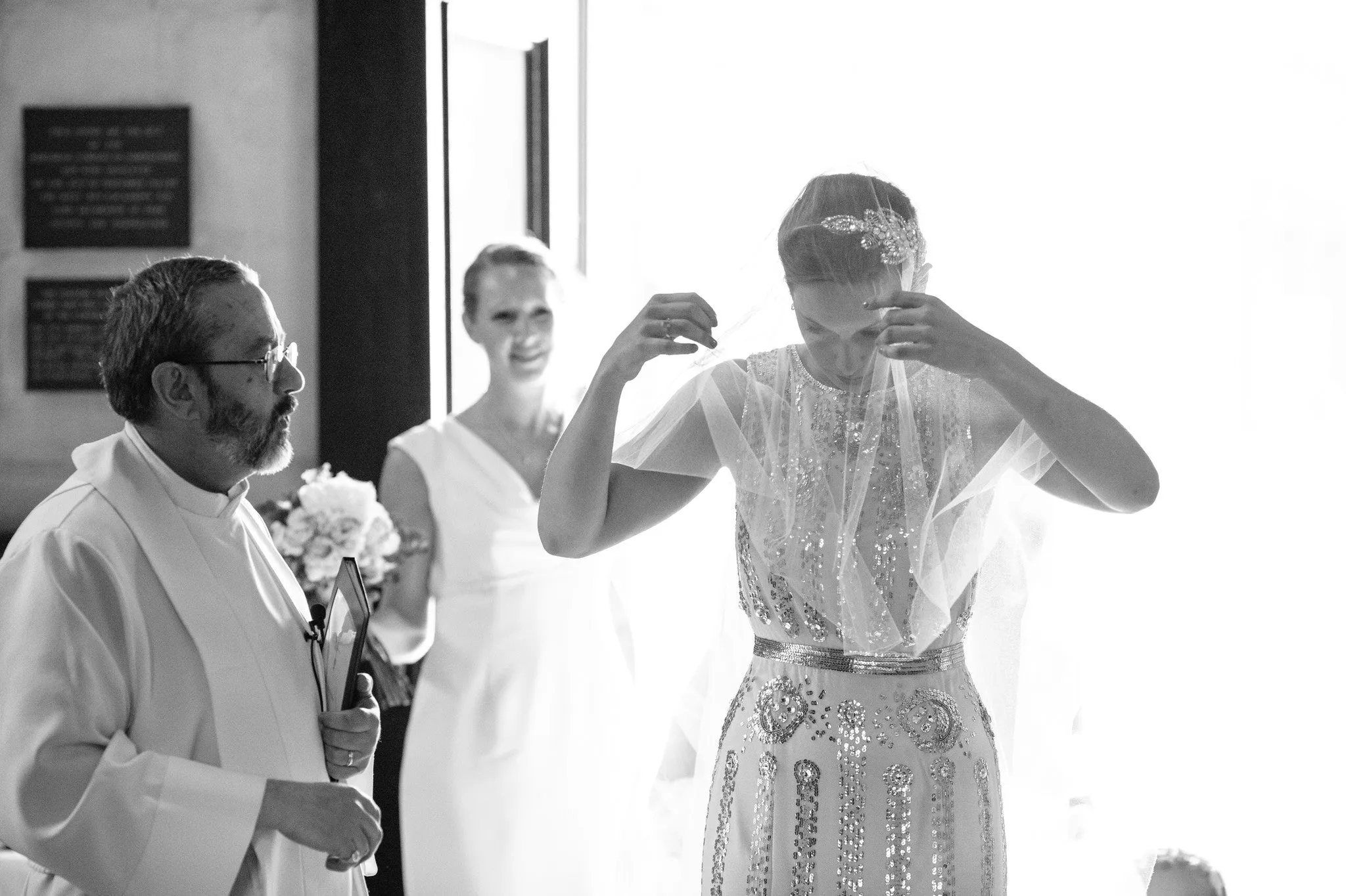 Michelle, London - veil