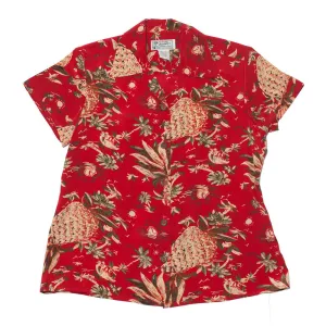 Pineapple Hut (Women's Shirt) - Red