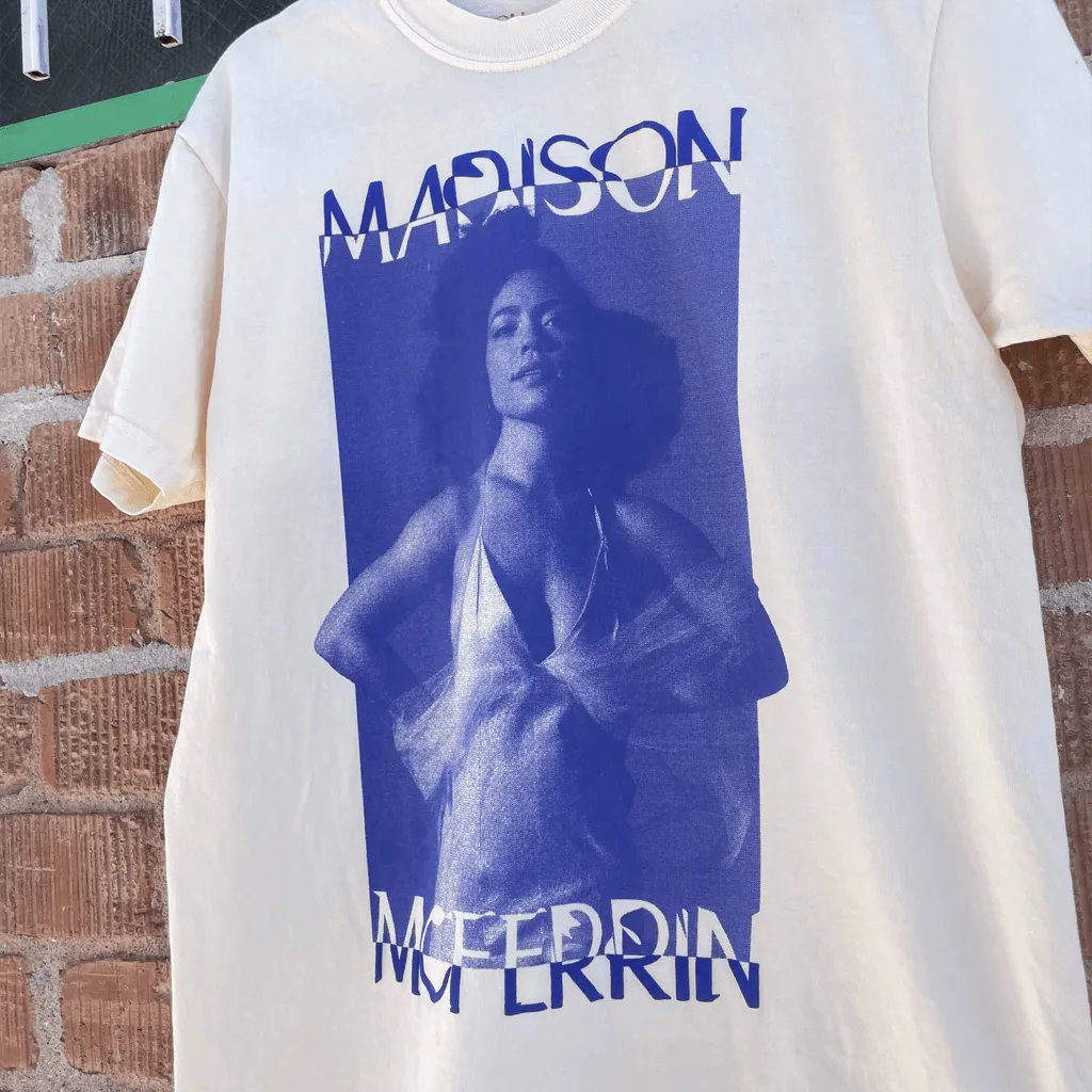 Purple Portrait Off White T-Shirt