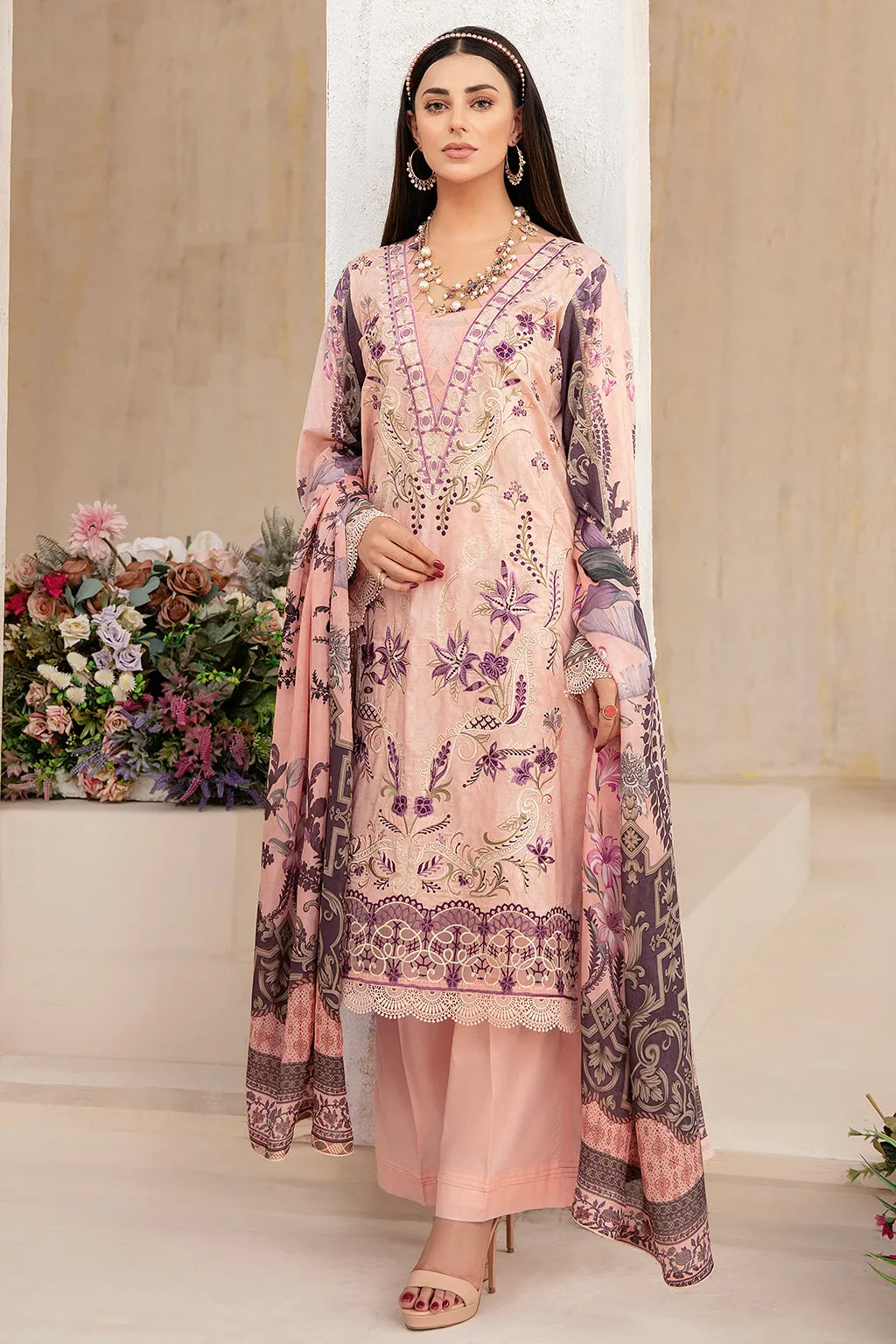 Ramsha Rangrez Lawn Collection – N-306