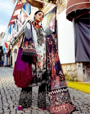 Sifa Lawn by Zunaira Raza – SL-09 A (Russian Chintz)