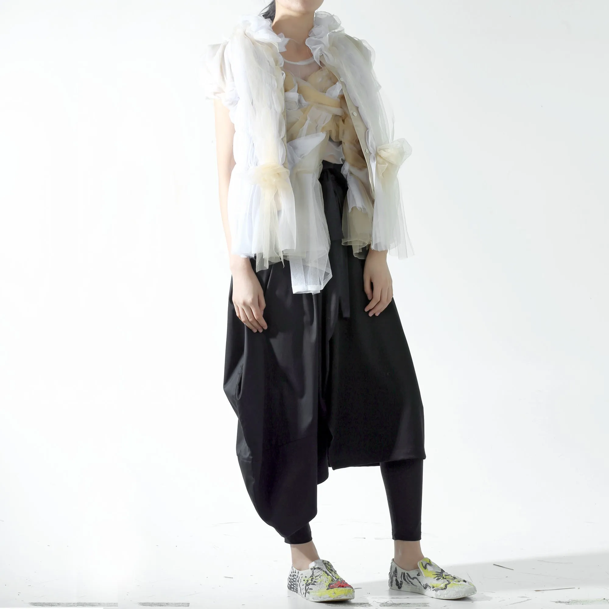 Skirt - Half Cocoon & Half A line