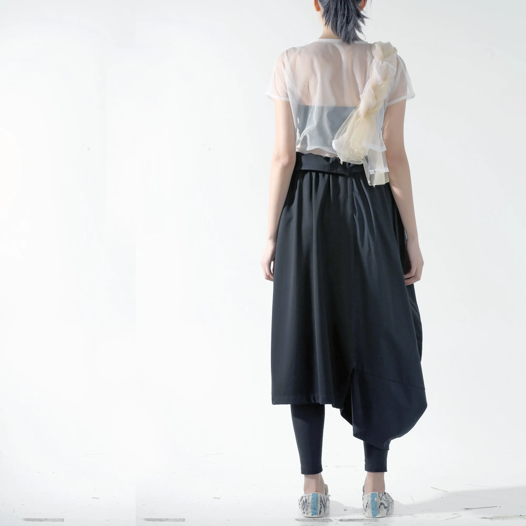 Skirt - Half Cocoon & Half A line