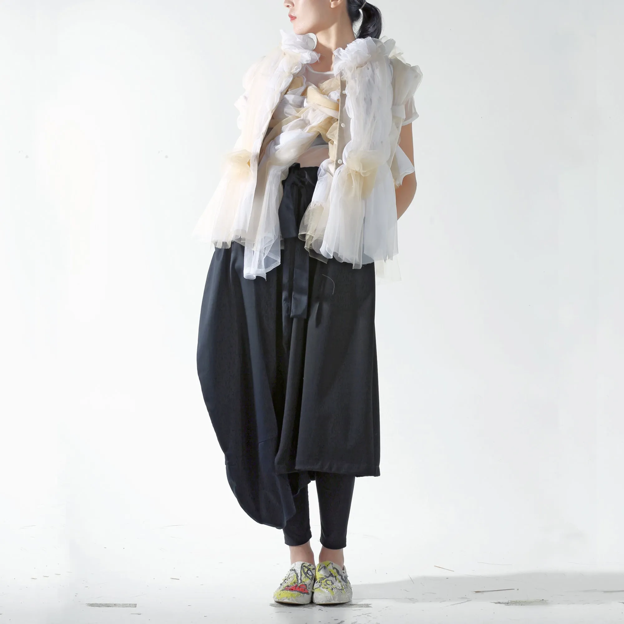 Skirt - Half Cocoon & Half A line