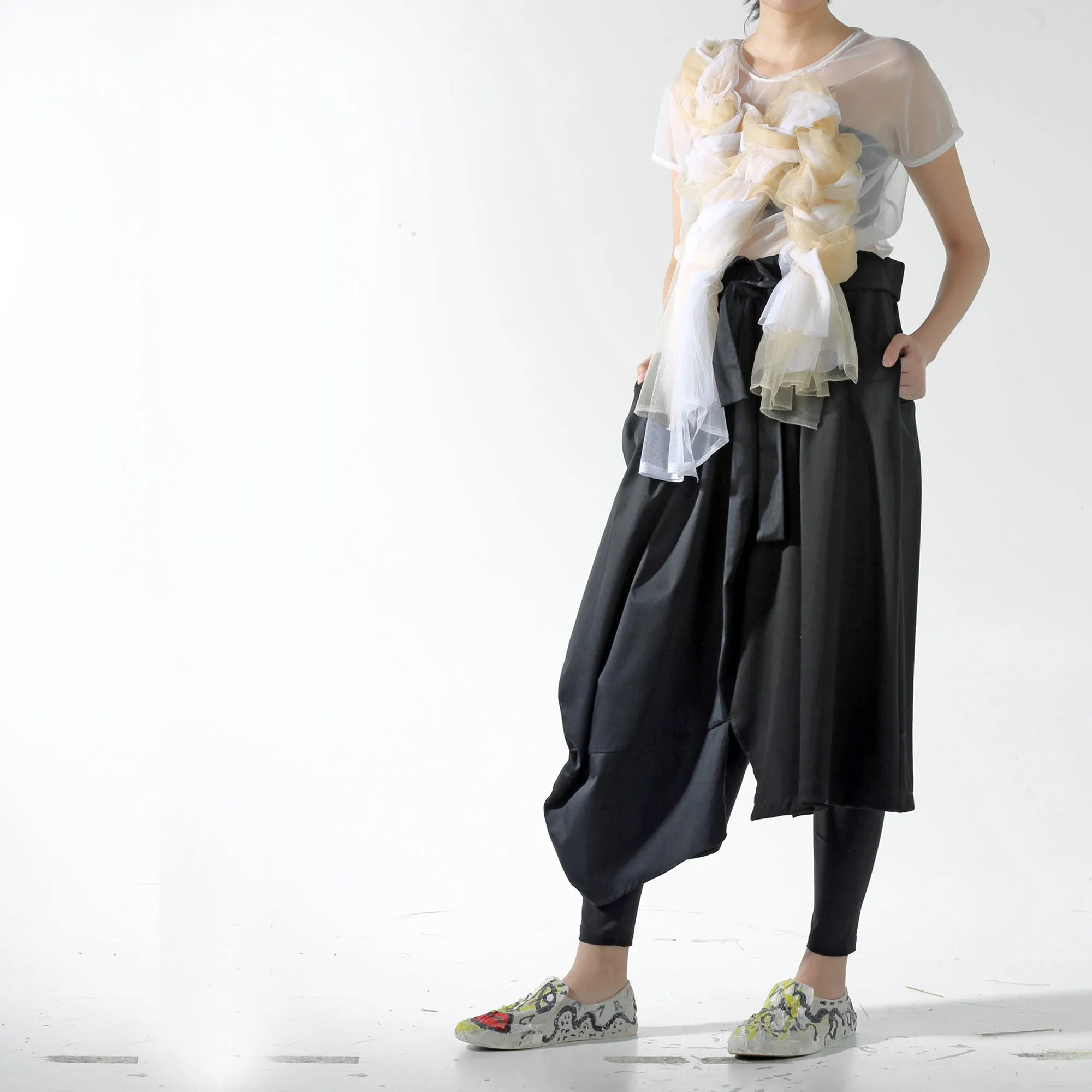 Skirt - Half Cocoon & Half A line
