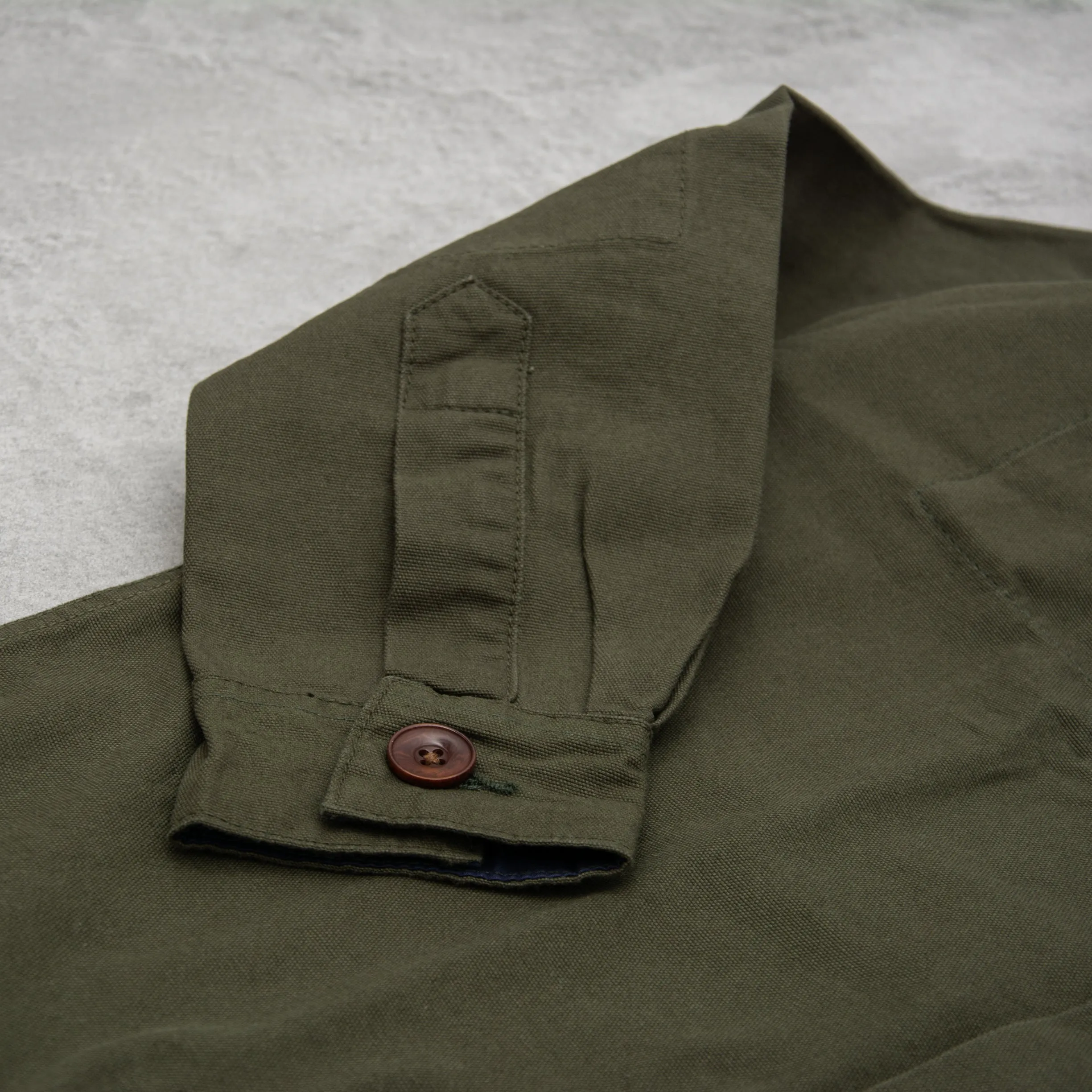Uskees 3003 Button Single Pocket Shirt - Vine Green