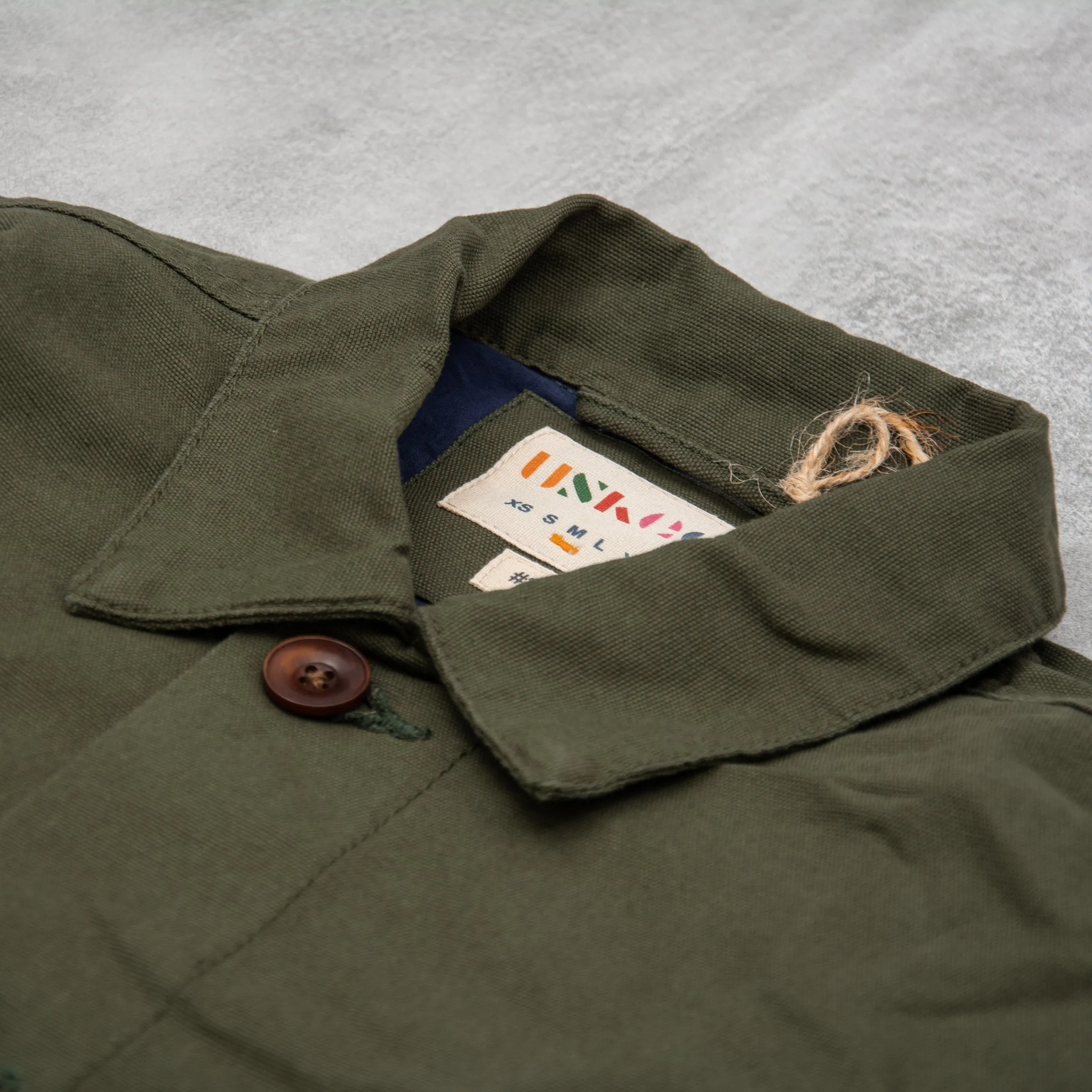 Uskees 3003 Button Single Pocket Shirt - Vine Green