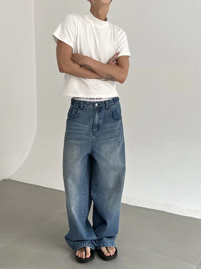 Zhou Solid Color Cropped T-Shirt